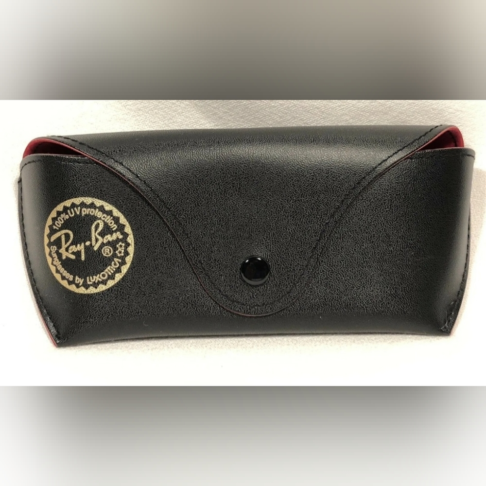 Ray Ban black sunglasses case.